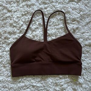 Lululemon Flow Y Bra - brown